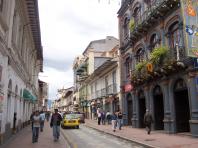 Les rues animées de la ville de Cuenca